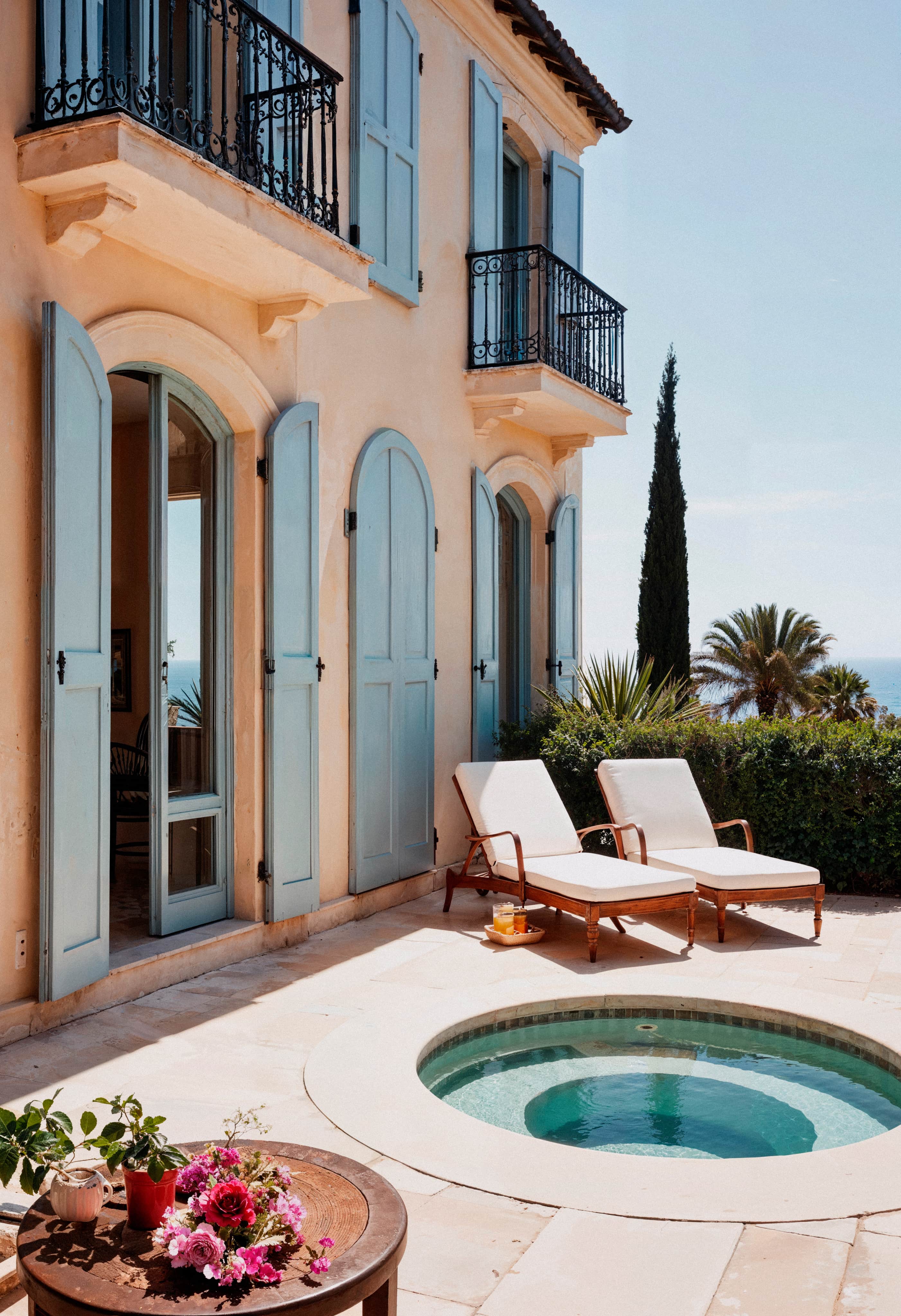 Villa with pool and terrace